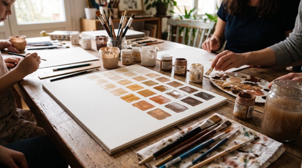 Dessiner des visages et des tons de peau : guide pour les enfants