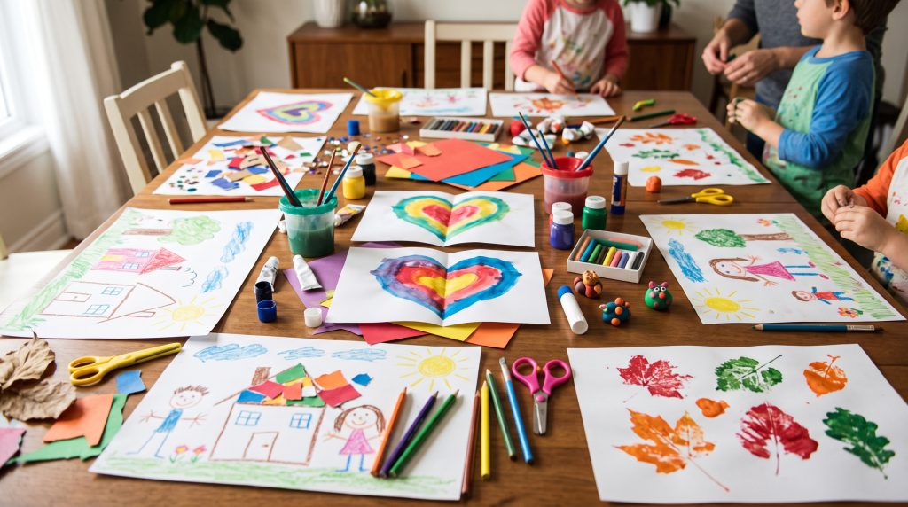 10 activités artistiques préférées des enfants : idées à refaire toute l&rsquo;année