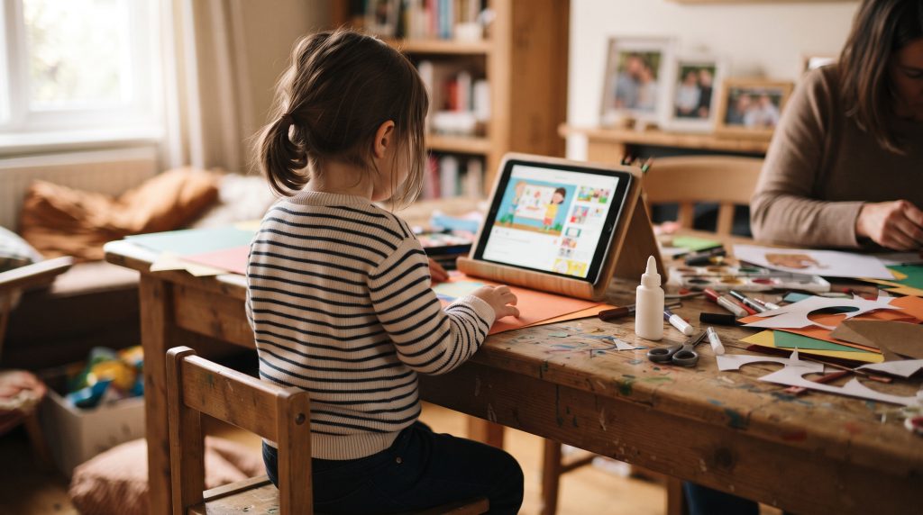 Le pouvoir des vidéos de bricolage pour les enfants