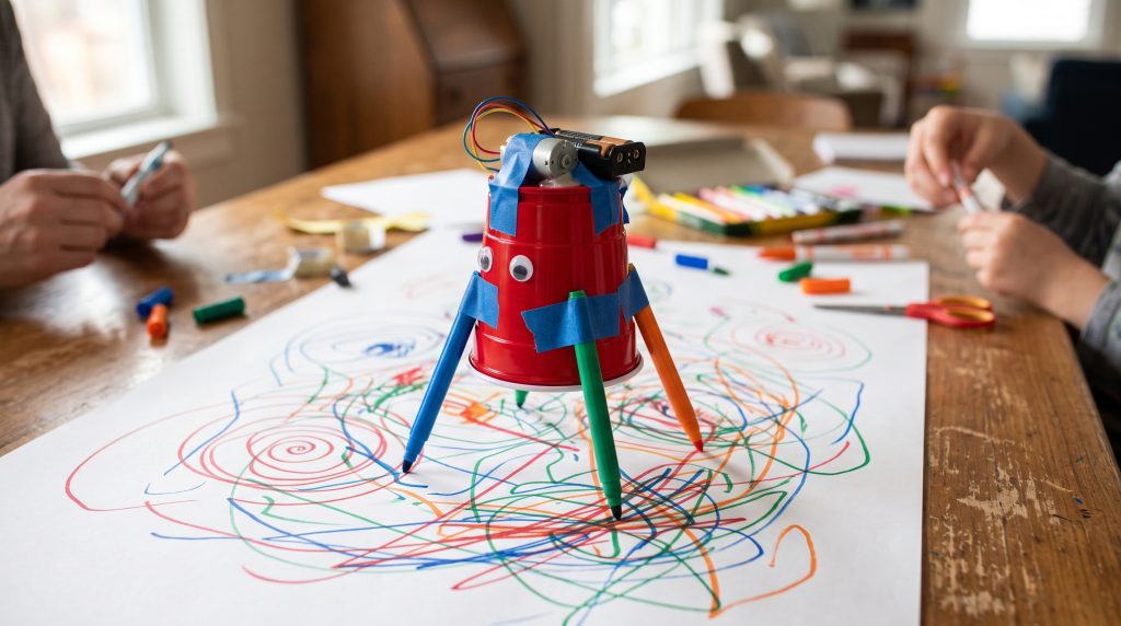 Fabriquer un robot d’art qui dessine tout seul