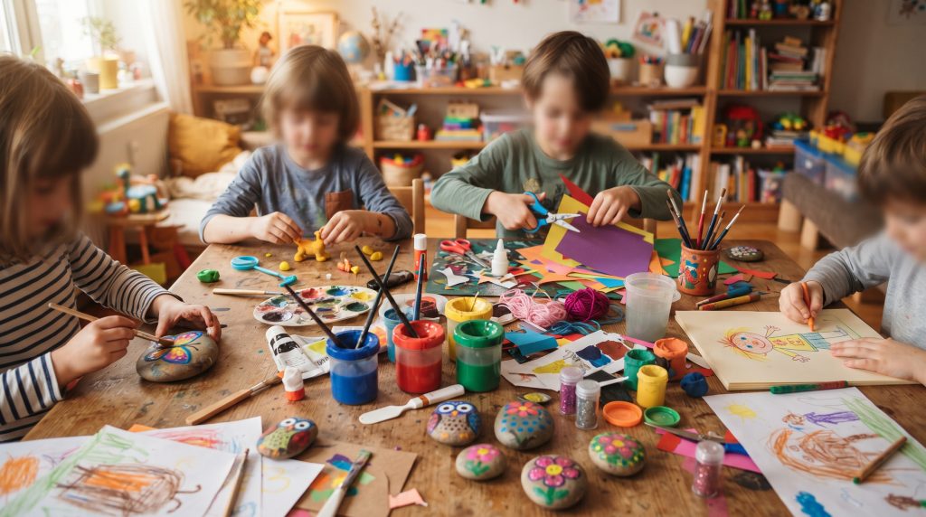 Les activités artistiques les plus populaires pour les enfants