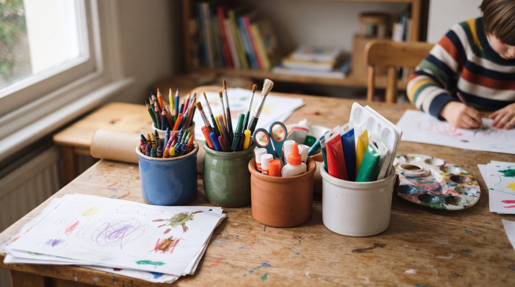 Guides gratuits de matériel artistique pour les enfants