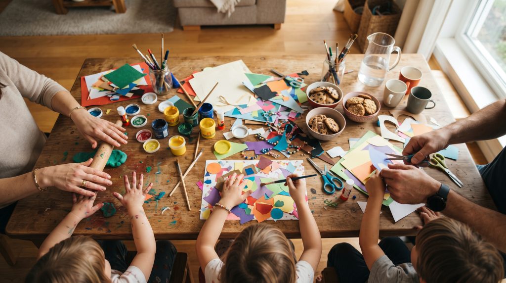 21 activités créatives préférées pour créer des liens en famille