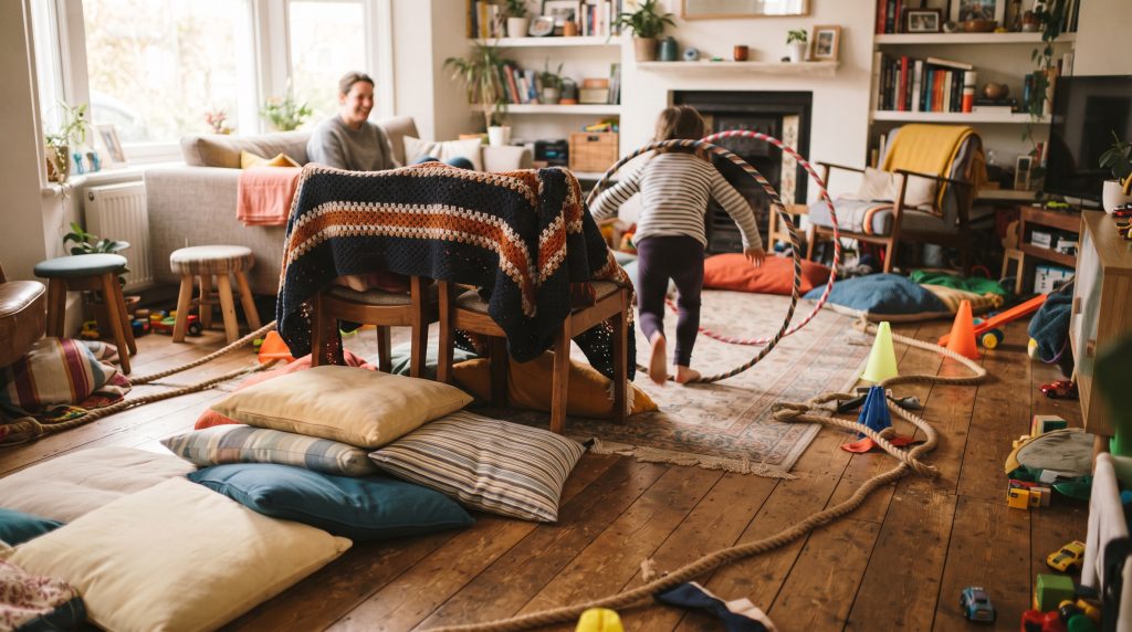 Comment faire son propre parcours d’obstacles pour les enfants