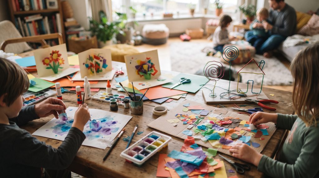 15 nouvelles activités artistiques préférées des enfants