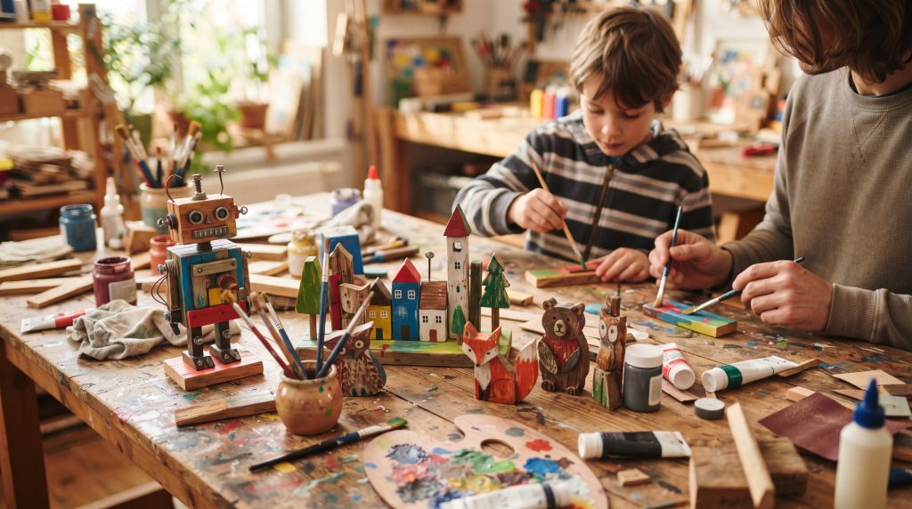 Comment faire des sculptures en bois faciles pour les enfants