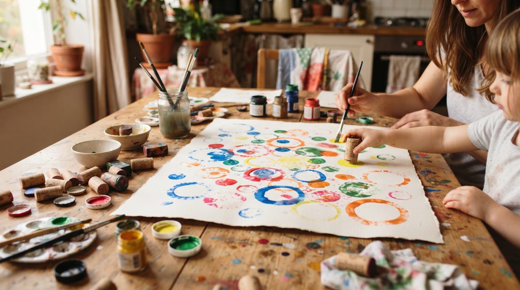 L’art du cercle : une activité ouverte pour les enfants