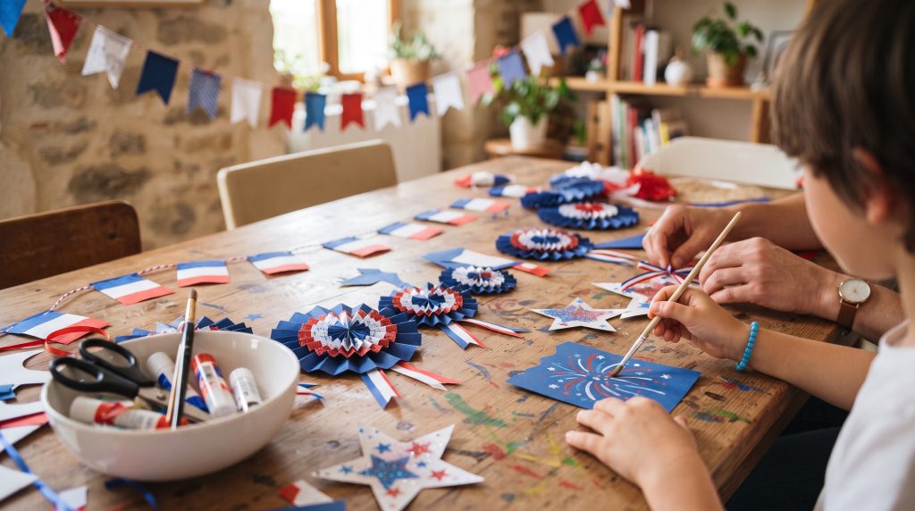 11 projets artistiques bleu, blanc, rouge pour les fêtes patriotiques