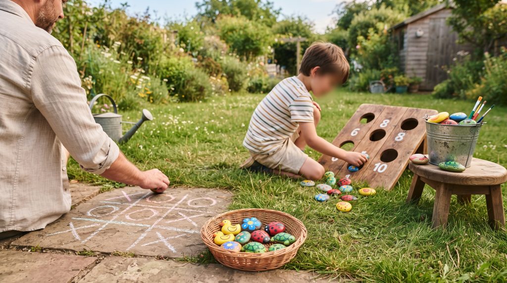 10 jeux de plein air à faire avec des pierres