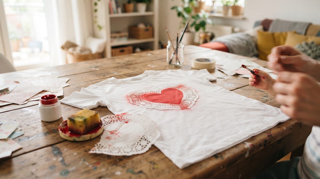 Chemises à cœur DIY pour les enfants : un projet d’impression facile