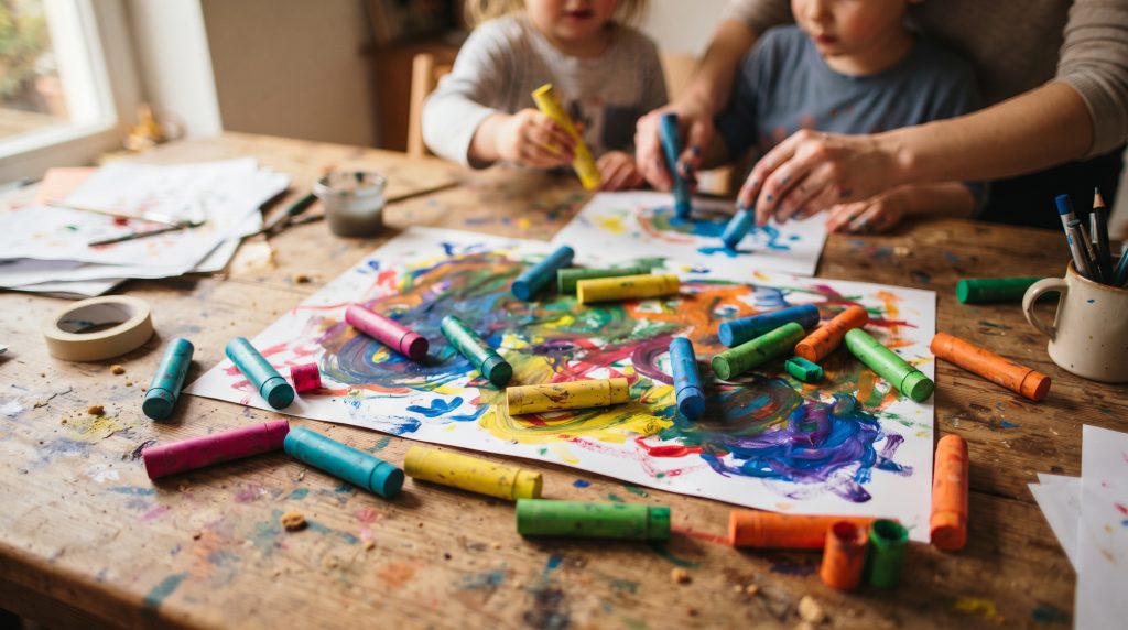 Bâtons de peinture solide pour enfants : notre avis