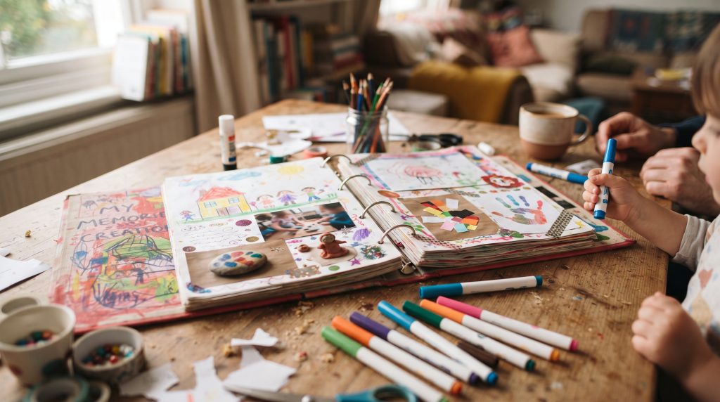 Créer un livre d’activités maison avec les enfants