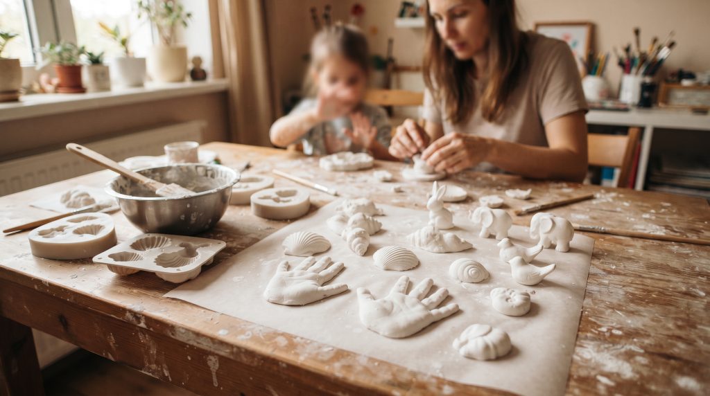 10 activités au plâtre à essayer avec les enfants