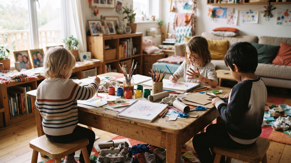 Cultiver la créativité en famille : conseils d’une illustratrice