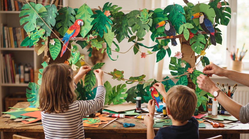 Découvrir la forêt tropicale avec les enfants : lectures et activités