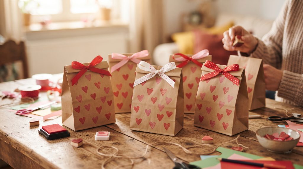 Comment faire des sacs cadeaux faits maison pour la Saint-Valentin