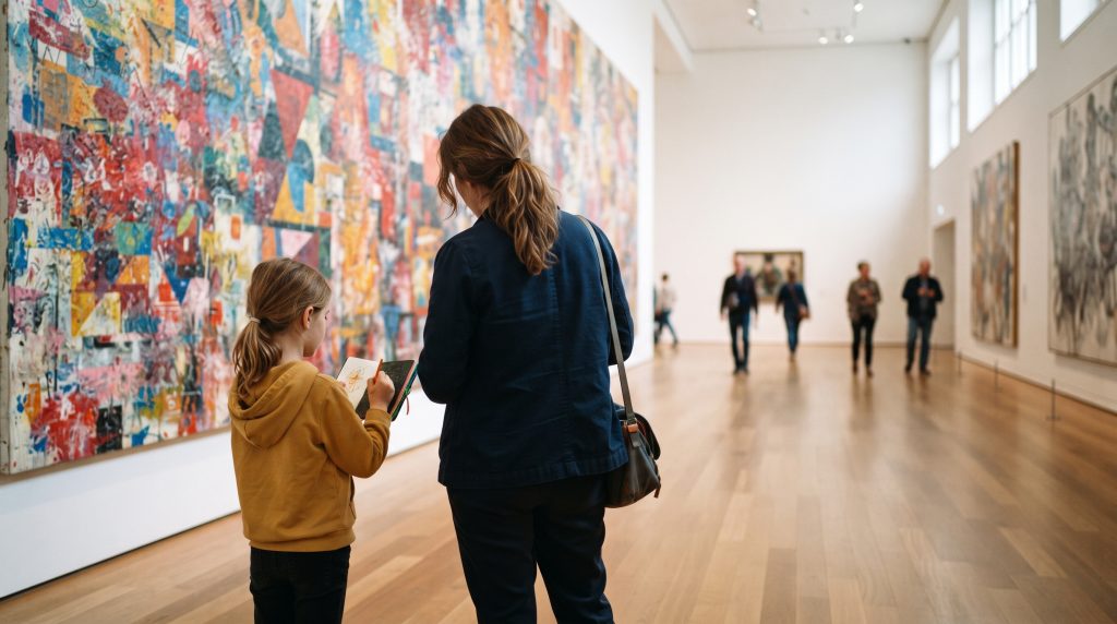 Visiter un grand musée avec des enfants : les conseils d’un éducateur