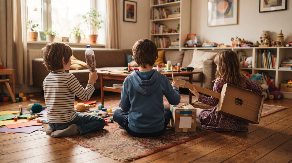 Élever des enfants musiciens : activités musicales à la maison