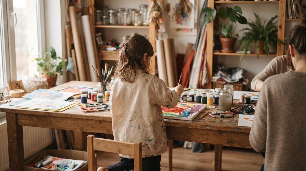 L’art comme soutien pour les enfants : le pouvoir apaisant de la création