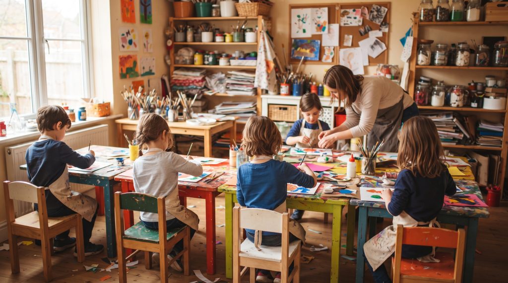 Animer des ateliers d’art pour enfants : se lancer