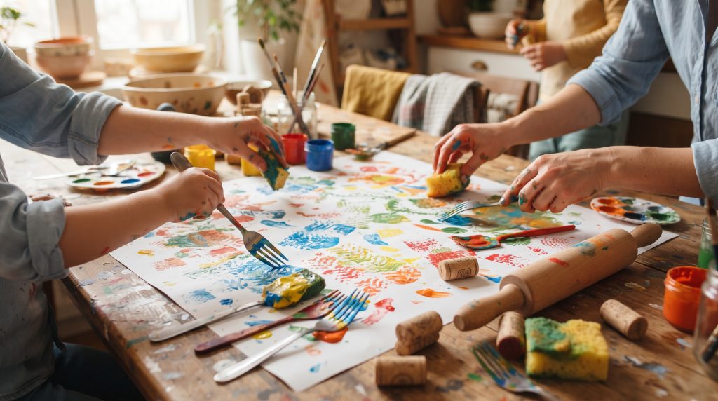 L’art avec n’importe quoi : créer avec des objets du quotidien