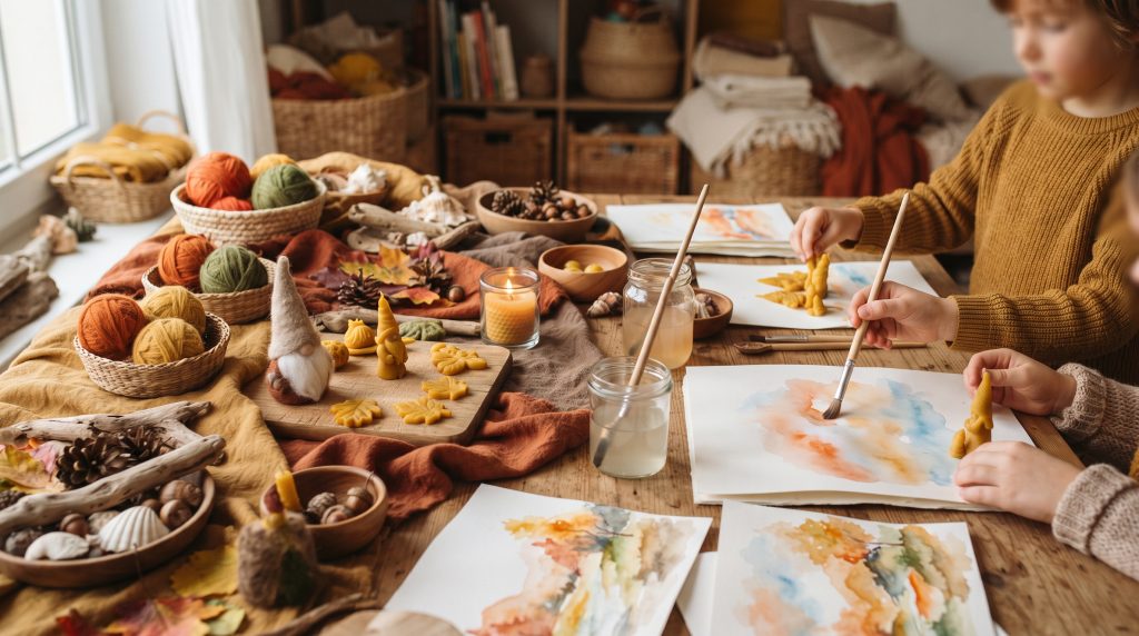 Pédagogie Waldorf et art à la maison : l’approche d’éducatrices de maternelle