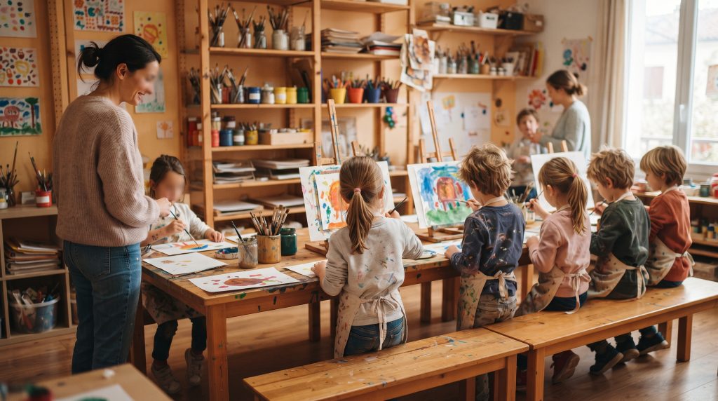 Choisir un atelier d’art pour enfants : critères et questions à poser