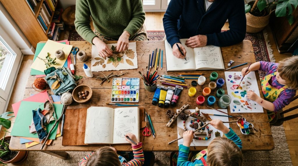 Cultiver la créativité en famille : conseils pour encourager l’imagination