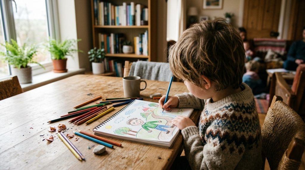 Quand l’enfant dessine-t-il des images réalistes ?