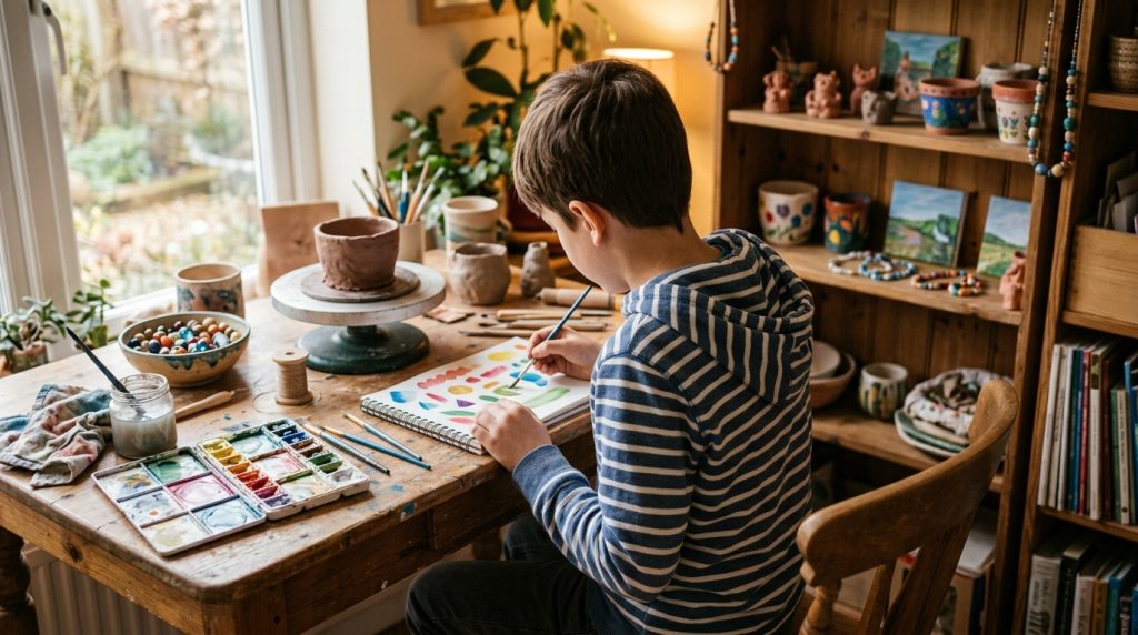 Activités artistiques et manuelles pour les préadolescents