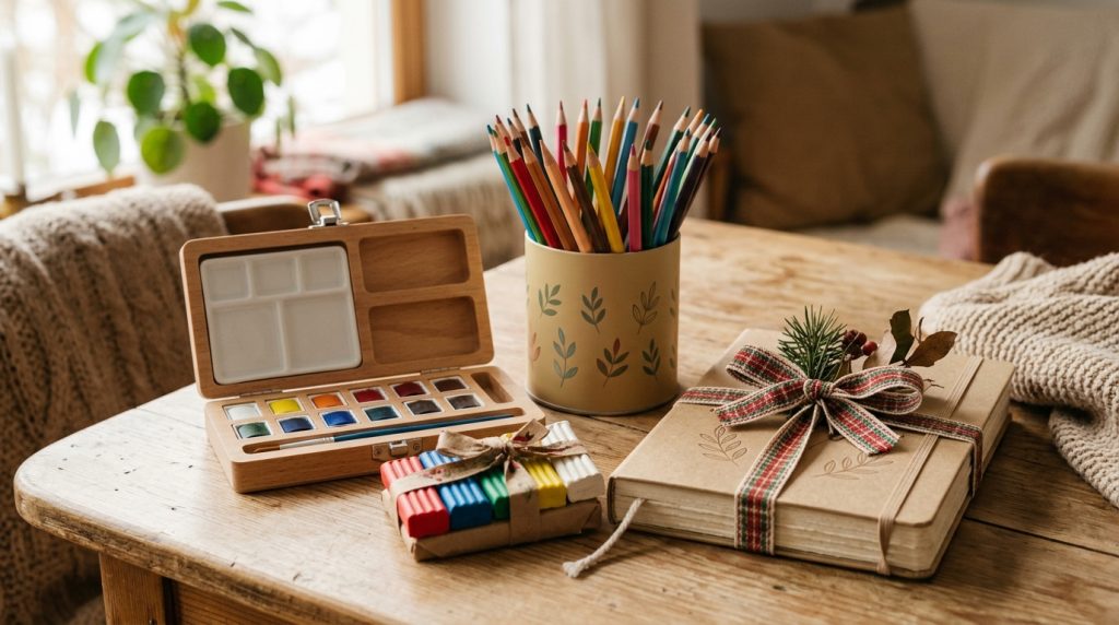Fournitures artistiques à offrir : 5 idées de cadeaux pour un enfant qui aime l’art