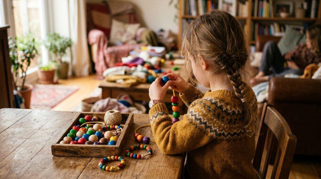 Idées de bracelets en perles pour les petits enfants