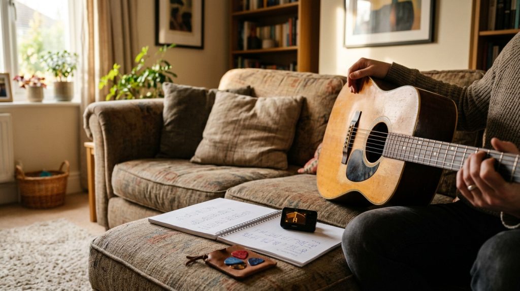 Comment apprendre à jouer rapidement de la guitare ?