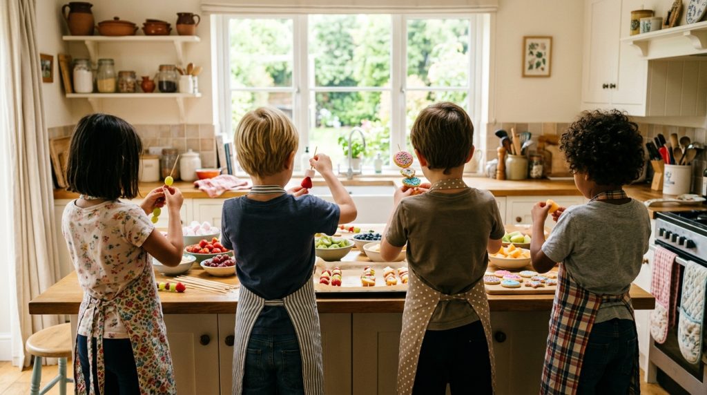 Des recettes simples pour divertir vos enfants en cuisine
