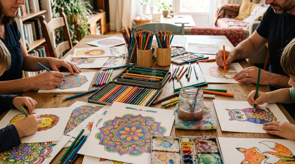 Idées originales pour des séances de coloriage